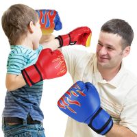 Kids Boxing Gloves Children Punching Training Sparring Comfortable Adjustable Fighting Mitts Hand Protector