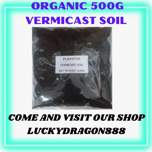 HIGH QUALITY 500G PURE ORGANIC VERMICAST SOIL FOR PLANTS FRUITS AND ...