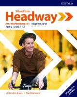 Bundanjai (หนังสือเรียนภาษาอังกฤษ Oxford) Headway 5th ED Pre intermediate Student s Book B Online Practice