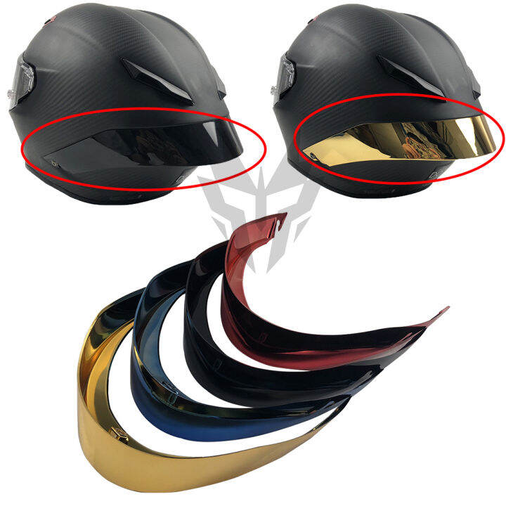 Motorcycle Rear Helmet Spoiler Shell Helmet Rear Spoiler for AGV Pista ...