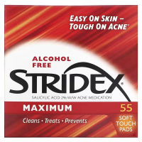 Stridex Maximum Alcohol Free Sensitive Essential