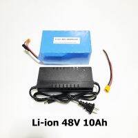 [พร้อมส่ง]!!!ลดแบตเตอรี่ 48V Li-ion 10Ah กำลังขับมอเตอร์สูงสุด 750W พร้อมที่ชาร์จ จักรยานมอเตอร์ไฟฟ้า สกู๊ตเตอร์ไฟฟ้า[สินค้าใหม่]