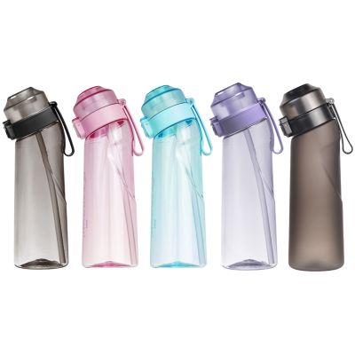【cw】 650ml Air Flavored Bottle with A Taste Pods 0 Scent Up Cup for Outdoor Drinking