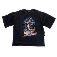 เสื้อยืดคอตตอนลำลอง เสื้อยืดพิมพ์ลายพรีเมี่ยม เสื้อ Three Man Down " Wish My Car Could Fly" Capsule Collection