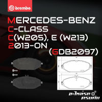 ผ้าเบรกหน้า BREMBO สำหรับ MERCEDES-BENZ C-CLASS C (W205), E (W213) 13-&amp;gt; (P50124B/C)