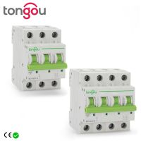 3P 4P 6A 10A 16A 20A 25A 32A 40A 50A 63A Miniature Circuit Breaker 6KA 110V/220V/400V 50/60HZ MCB TOMC7-63-WIOJ SHOP