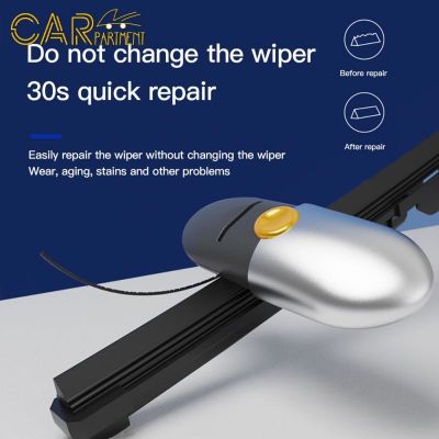 ☇❡۞ Windshield Scratch Repair Auto Car Repair Tool Precise Repair Universal Windscreen Wiper Blade Restorer Two-way Sandpaper