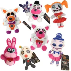 18cm Freddy's 4 FNAF Plush Toys Freddy Bear Foxy Chica Bonnie Plushie Soft  Stuffed Dolls for Kids Christmas Gifts