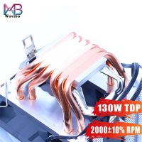 Wovibo CPU Radiator 6 Heat Pipes Cooling Fan PWM 4PIN Cooler For Intel LGA 1155 1150 1200 1366 2011 X79 X99 AMD AM2 AM3 AM4