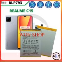 แบตเตอรี่ for REALME C11, C13, C12 , C15, C25, C25s Battery, Model: BLP793 (6000mAh) Original Quality Battery **แบตเตอรี่รับประกัน 3 เดือน**