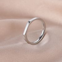 Cooltime Fashion Simple Couple Ring for Women Men Minimalist Gold Color Finger Ring Love Couple Wedding Engagement Gift Jewelry