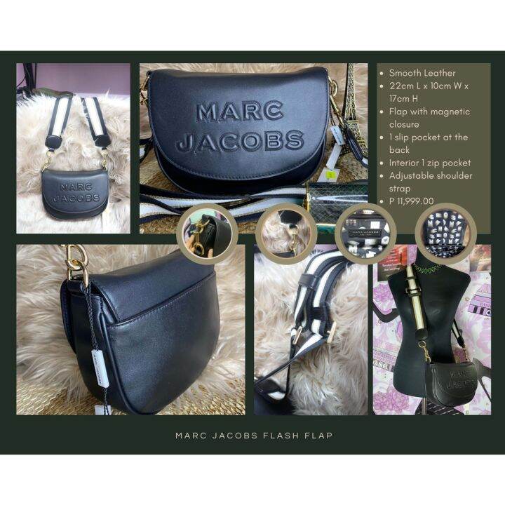 Marc Jacobs Flash Saddle Crossbody bag Lazada PH