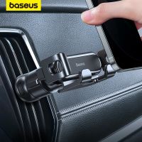 Baseus Car Phone Holder for Car Air Vent Mount Phone Holder Stand for iPhone Samsung Gravity Mobile Phone Holder Gps Flexible Car Mounts