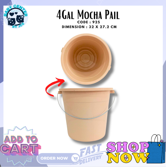 925 4GAL PAIL COL/4 GALLON PAIL/PAIL/PLASTIC COLORED PAIL/PLASTIC PAIL ...