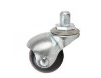 ล้อบอลกลม สกรู RUBBER CASTER WHEEL - SL ราคาต่อ 4 ล้อ