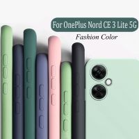 เคสซิลิโคนเหลวสำหรับ Oneplus Nord CE3 Lite 5G Oneplus 10T 11 9rt 9Pro 10pro ACE2V ACE Pro ขอบตรงทีพียูอ่อนและยืดหยุ่นเคสโทรศัพท์กันกระแทกแบบเรียบง่าย