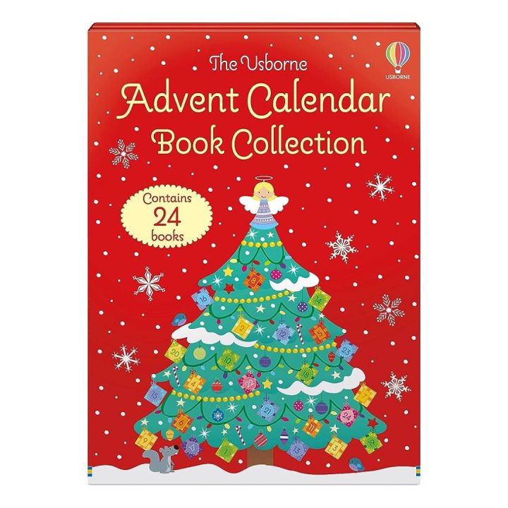 The Usborne Advent Calendar Book Collection (hardcover, slight dents on