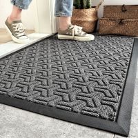 [COD] Anti-skid and rub-resistant rubber floor mat at the hotel gate shopping mall entrance door mat home entry absorbent dust-proof