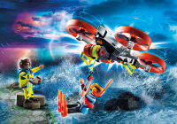 Playmobil 70143 Sea Rescue Diver Rescue with Drone กู้ภัยทางทะเล นักประดาน้ำกู้ภัยกับโดรน