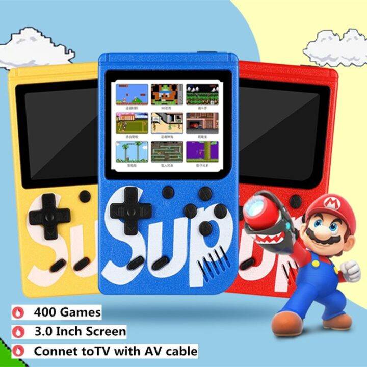 Portable 3 Inch Retro 400 In 1 Gameboy Mini Pocket Game Machine Gamebox