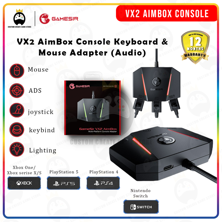 Gamesir Vx2 Aimbox Keyboard Mouse Controller Adapter Converter For Xbox Series Xs One 5768