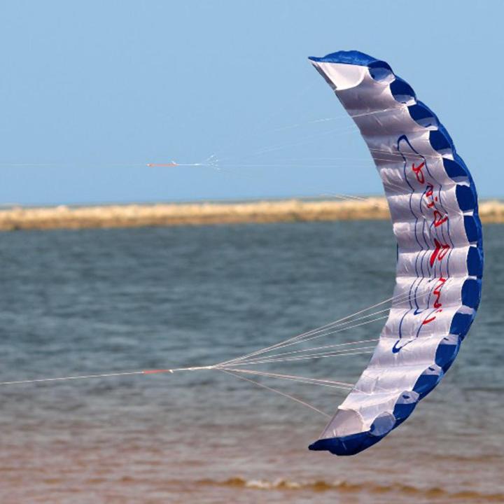 สนุกกลางแจ้ง-dual-line-stunt-parafoil-ร่มชูชีพ-rainbow-sports-beach-kite