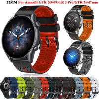 ☃ For Amazfit GTR 4 Smart Watch Strap 22mm Silicone Replacement Band ремешок Amazfit GTR4/3 Pro 47mm/GTR3 GTR2 2e Stratos Bracelet