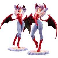 22Cm Darkstalkers Bishoujo Lilith/Felicia แวมไพร์ฟิกเกอร์การ์ตูนเด็กสาวเซ็กซี่ตุ๊กตาขยับแขนขาได้ของเล่นตุ๊กตาโมเดลผู้ใหญ่