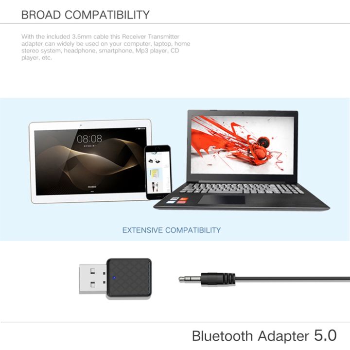 2-in-1-bluetooth-5-0-usb-transmitter-receiver-wireless-audio-adaptor-aux-cable-for-car-home-earphone-speaker
