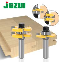 【DT】hot！ 2pcs 8mm 12mm 1/2shank  Joint Assemble Router Bits Tongue   Groove T-Slot Milling Cutter for Wood Woodwork Cutting Tools