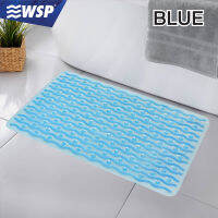 พรมยาง PVC กันลื่น เวฟ (WAVE MAT) ขนาด 40X71 ซม. รุ่น BMP-207/BLUE