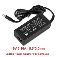 19V 3.16A 5.5x3.0mm AC Power Laptop Adapter For samsung R429 RV411 R428 RV415 RV420 RV515 R540 R510 R522 R530 Notebook Charger