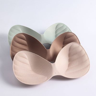 【CW】 Swimsuit Padding Inserts Women Clothes Accessories Foam Triangle Sponge Pads Chest Cups Breast Bra Inserts Chest Pad 2022 New