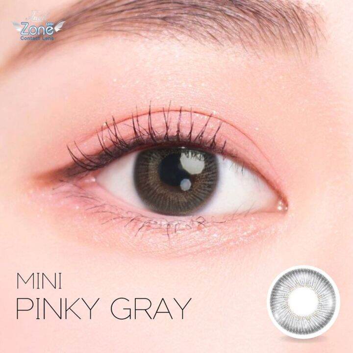 Angel Zone Color Contact Lens รุ่น Mini Pinky Gray (Savika Model ...