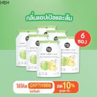 ♡SUNSU ซันซุ ขนมเยลลี่ รสแอปเปิล  ส้ม 6 ซอง (36 ชิ้นเล็ก) หอมอร่อย เจลลี่บุก 0 แคล♜