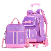 2021 Wholesale Childrens Laptop Kids School Bag With Wheels School Bag Trolley Children