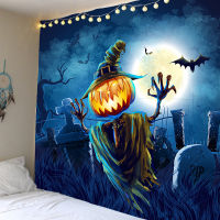 Halloween Wall Tapestry Halloween Party Wallcovering Tapestry Family Bar Halloween DIY Decoration