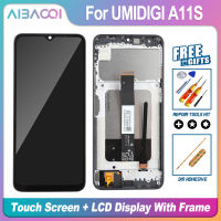 Aibaoqi ยี่ห้อใหม่6.53นิ้วจอแสดงผล LCD Touch Screen Digitizer กรอบ Digitizer สำหรับ mimdig A11 A11S LC