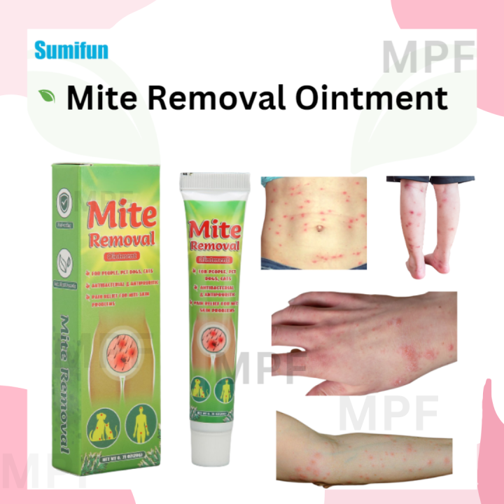 Sumifum MITE REMOVER Ointment Herbal Mite Removal Cream Antibacterial ...