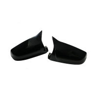 Side Wing Rearview Mirror Cover Cap For BMW 5 6 7 Series E60 E61 E63 E64 F01 F02-F04 F06 F07 F10 F11 F12 F13 Carbon Fiber Black