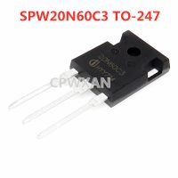 5Pcs SPW20N60C3 TO-247 20N60C3 TO247 30A/600V เครื่องเชื่อมอินเวอร์เตอร์ MOS Field Effect Tube ใหม่