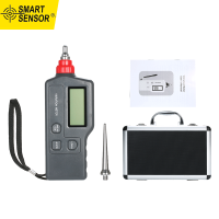 Smart Sensor เครื่องวัดการสั่นสะเทือนดิจิตอลแบบพกพาพร้อมหน้าจอ LCD เครื่องวิเคราะห์การสั่นสะเทือน AC เอาต์พุตเซ็นวัดความเร่ง/ความเร็วการเคลื่อนที่