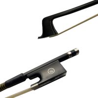 [COD] shipping 3pcs of 4/4 Size Carbon VIOLIN Ebony Frog Fitted