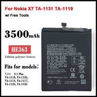 (ss 123) แบตเตอรี่?สำหรับ Nokia X7 TA-1131 TA-1119/Nokia 8.1 TA-1119 TA-1128เขา363/(HE363) ความจุแบตเตอรี่ 3500MAh มีการรับประกันคุณภาพ