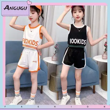 Sports Wear For Kids Girls Tracksuit Outfit Yoga Dance Workout Gym