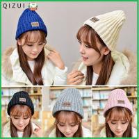 QIZUI Unisex Spring Autumn Wool Knit Hat Winter Warm Beanie Crochet Ski Cap