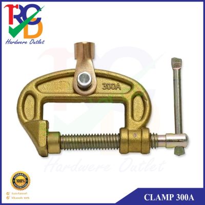 แคมป์จับสายดิน C-Clamp 300A