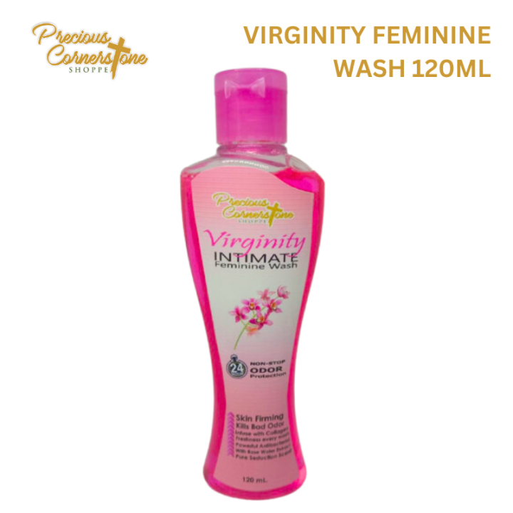 PCS Virginity Feminine Wash 120ml Natural & Organic Beauty Feminine