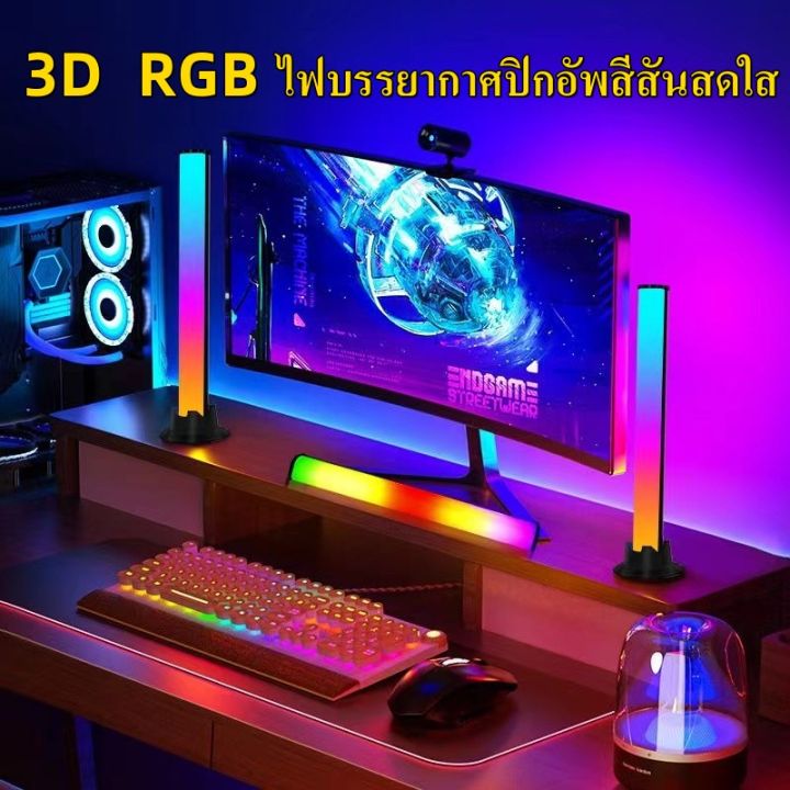 ไฟสั่งด้วยเสียง-ไฟ-rgb-แถบไฟ-led-เปลี่ยนสีตามเพลง-แท่งไฟเปลี่ยนสี-led-แถบไฟเปลี่ยนสีตามจังหวะเพลง-ควบคุมไฟ-rgb-การควบคุมด้วยเสียงโคมไฟสี-ไฟเธค