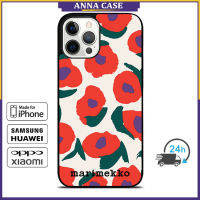 Marimekko227 Phone Case for iPhone 14 Pro Max / iPhone 13 Pro Max / iPhone 12 Pro Max / XS Max / Samsung Galaxy Note 10 Plus / S22 Ultra / S21 Plus Anti-fall Protective Case Cover
